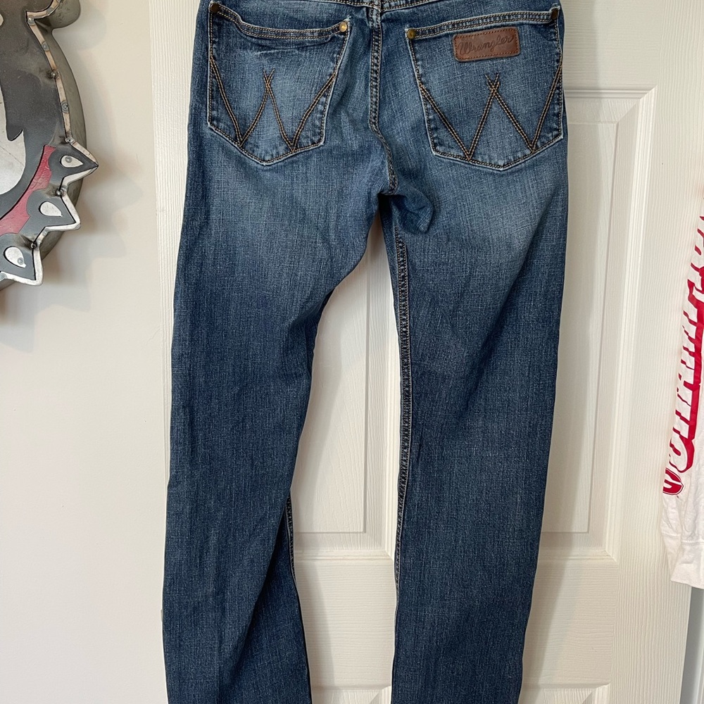 Mens wrangler retro slim fit